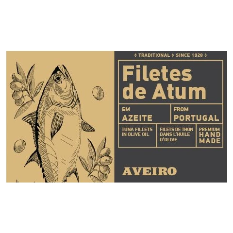 Aveiro Filety z Tuňáka v olivovém oleji 120 g