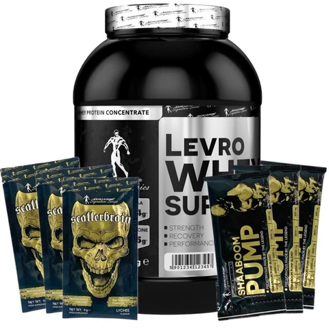 AKCE Kevin Levrone Levro Whey Supreme 2000 g + ZDARMA 6x vzorek
