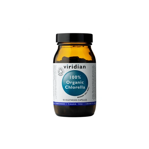 Viridian 100% Organic Chlorella 90 cps