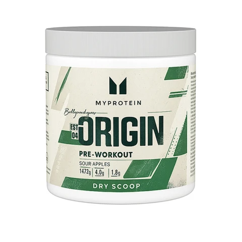MyProtein Origin Pre-Workout Dry Scoop 288 g sour apples