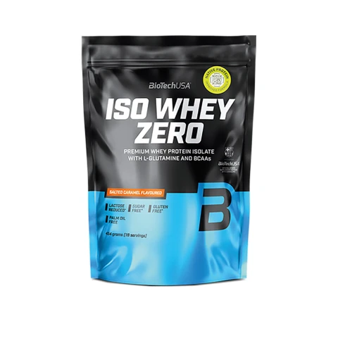BioTech Iso Whey Zero 454 g salted caramel