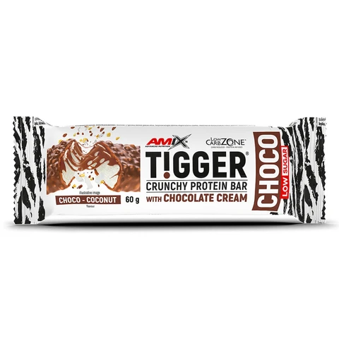 Amix Tigger Zero CHOCO Protein Bar 60 g choco coconut