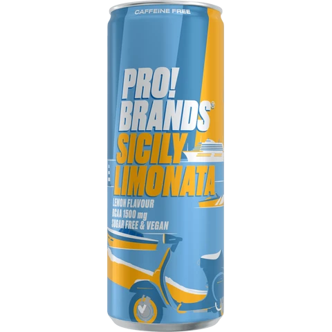 ProBrands BCAA Drink 250 ml citron bez kofeinu (Sicily Limonata)