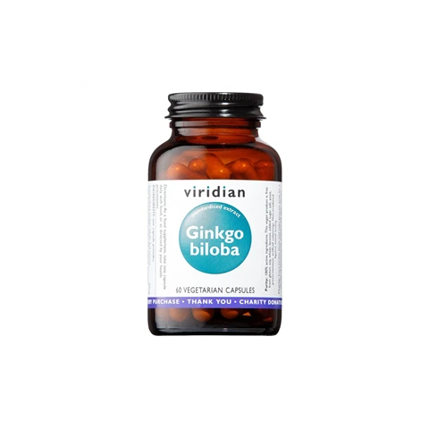 Viridian Ginkgo Biloba 60 cps