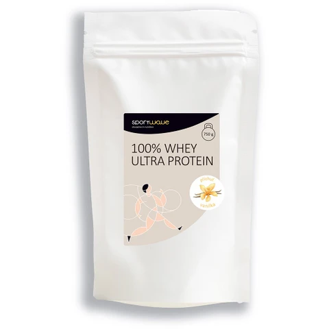 SportWave® 100% Whey Ultra Protein 750 g vanilka