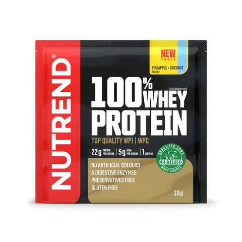 Nutrend 100% Whey Protein 30 g pineapple-coconut