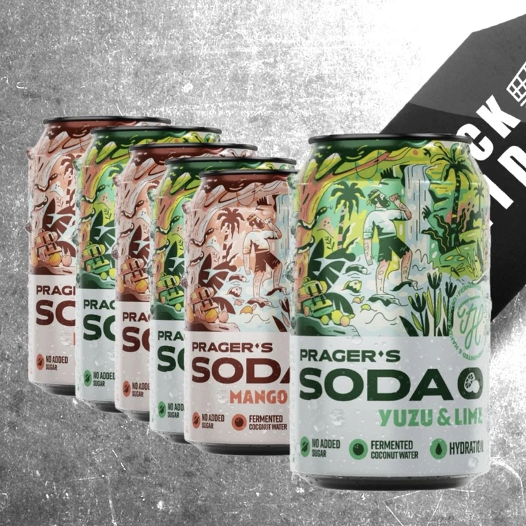 Special Offer 5+1 FREE Prager's Soda 330 ml