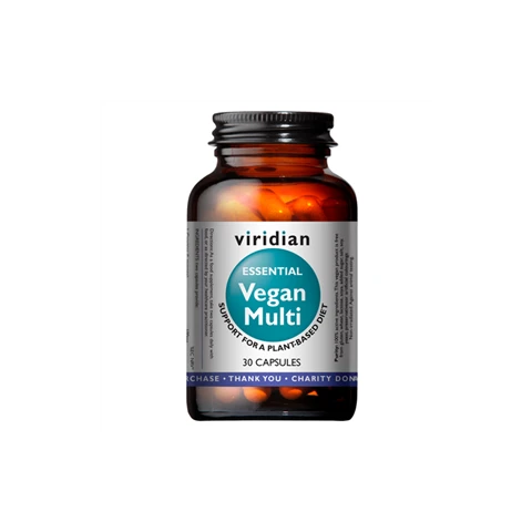 Viridian Vegan Multi 30 cps (Multivitamin pro vegany)