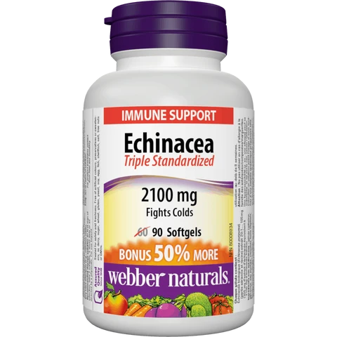 Webber Naturals Echinacea 2100 mg 90 tob