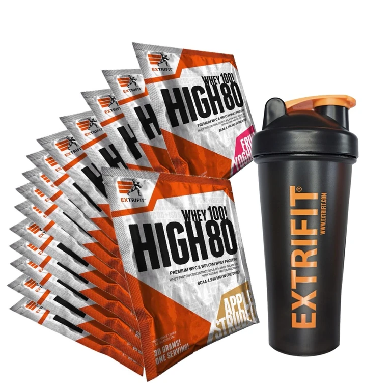 AKCE 15x Extrifit High Whey 80 30 g + ZDARMA Šejkr 600 ml