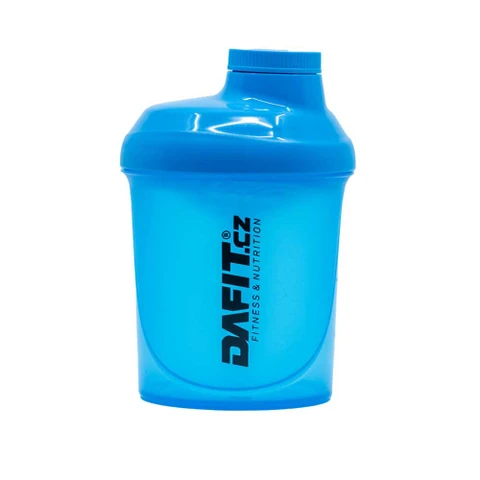 Dafit shaker 300 ml light blue, black logo