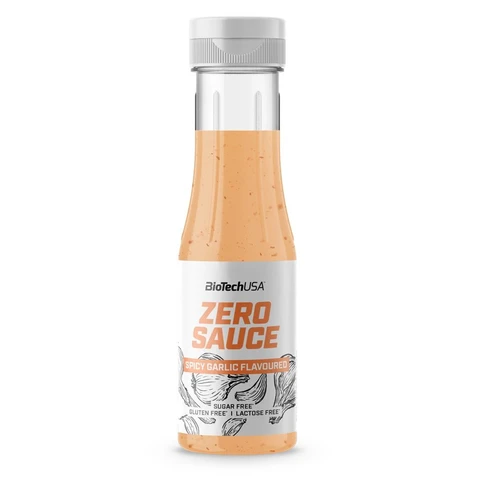 BioTech Zero Sauce Spicy Garlic 350 ml