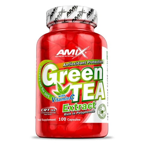Amix Green TEA Extract with Vitamin C 100 cps