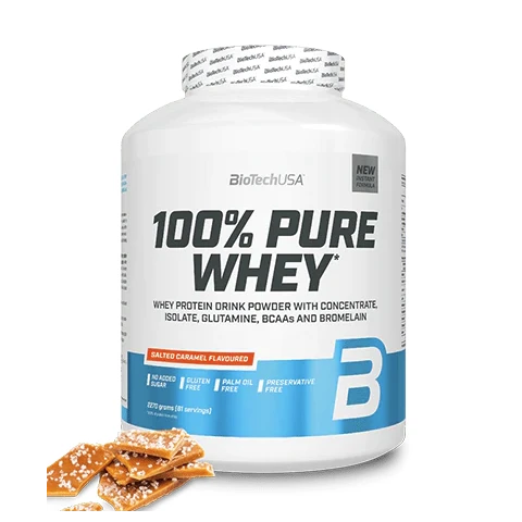 BioTech 100% Pure Whey 2270 g salted caramel