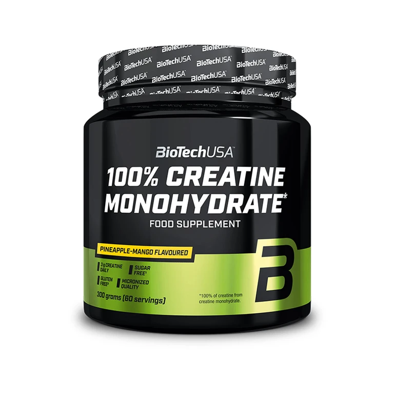 BioTech 100% Creatine Monohydrate 300 g flavoured