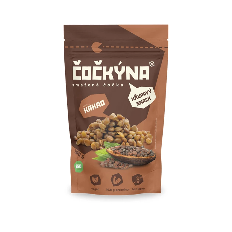 Čočkýna Smažená Čočka Bio 100 g SLADKÁ